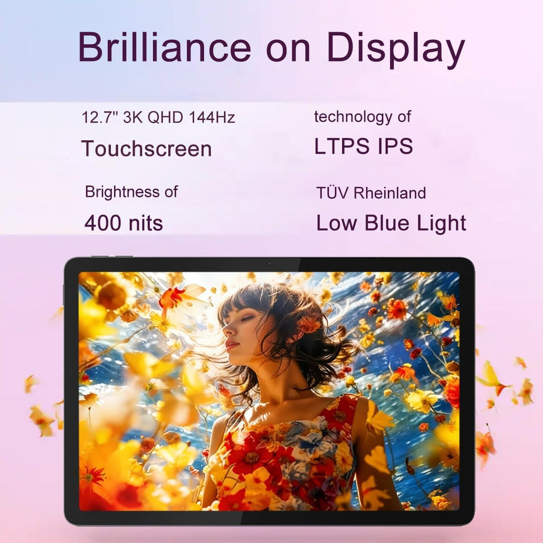Lenovo Idea Tab Pro AI Android Tablet, pantalla táctil 3K QHD 144 H...