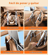 DICMKY Soporte para portátil de coche con bandeja para volante, alt...