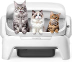 Meowant Escaneo infrarrojo automático extra grande de la caja de arena y