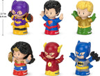 Fisher-Price Little People DC Super Friends - Juego de 6 figuras, a partir