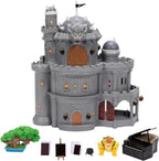 The Super Mario Galaxy Movie – Juego de castillo Bowser de 3 pisos de lujo de 12 pulgadas con figura de Bowser de 1.5 pulgadas, piano, árbol bonsái, pinturas activadas por calor y mucho más