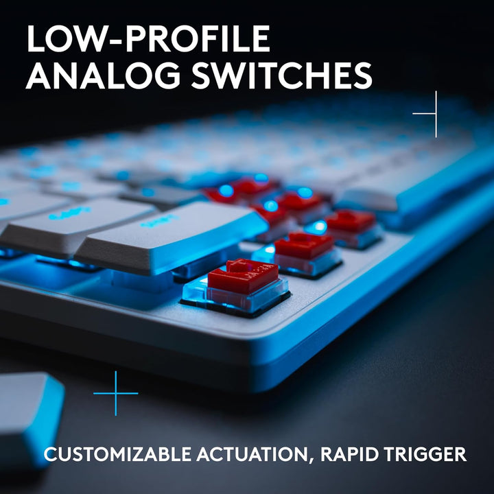 Logitech G 515 Rapid TKL - Teclado para juegos con cable de bajo pe...