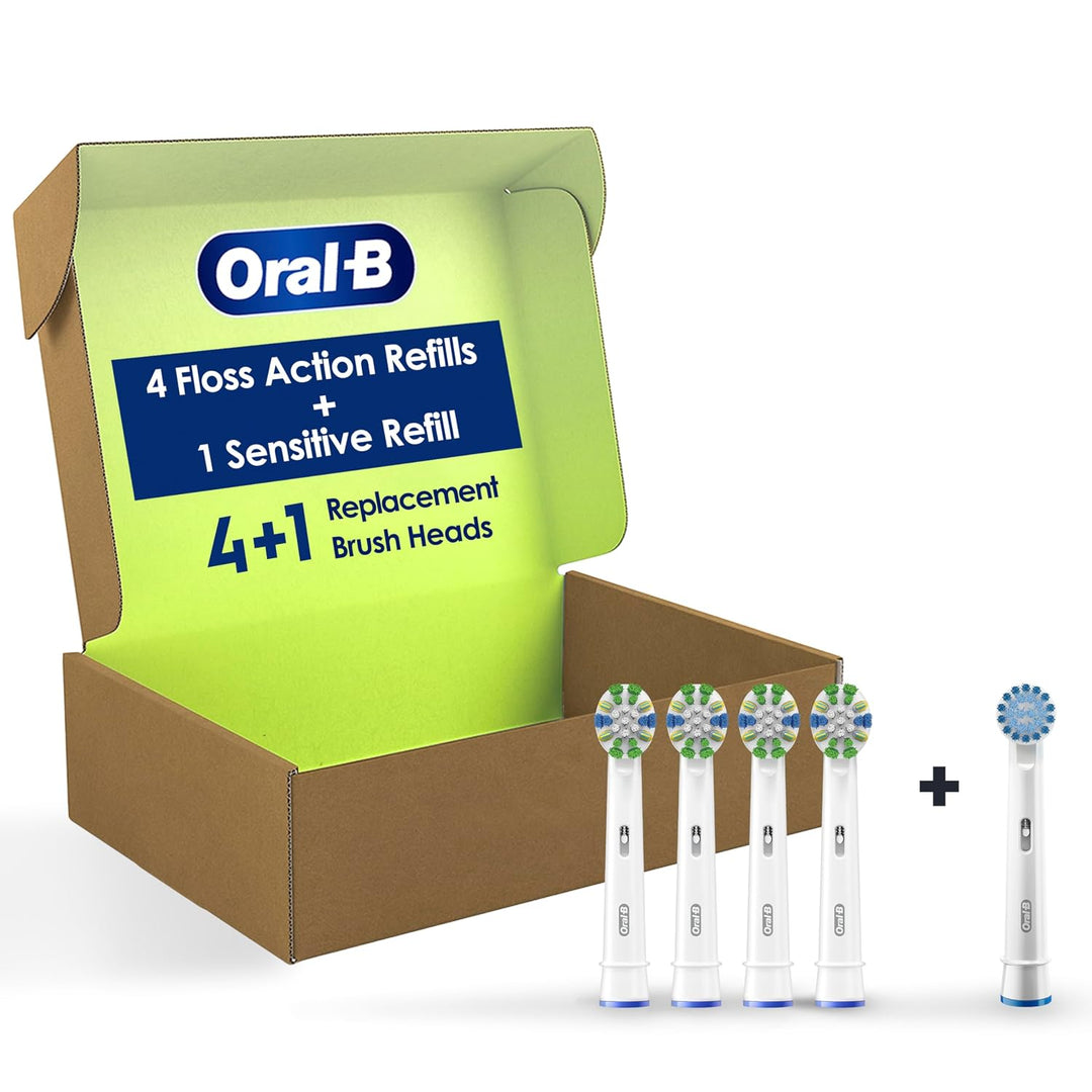 Oral-B FlossAction - Cabezales de cepillo de dientes eléctrico de r...