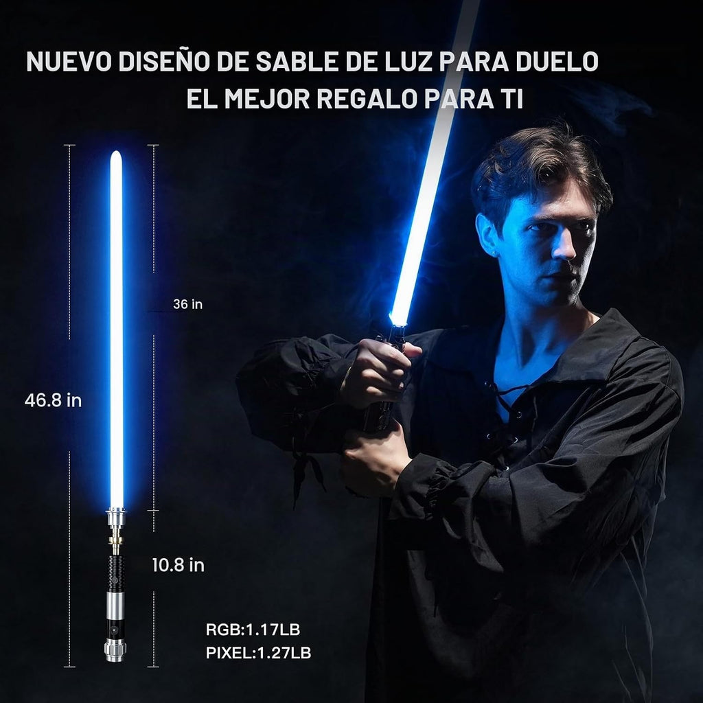 BSTSABER Sable de luz, suave oscilación de duelo, sable de luz de duelo