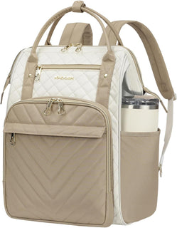 KROSER Mochila para laptop de 17 pulgadas, elegante mochila repelen...