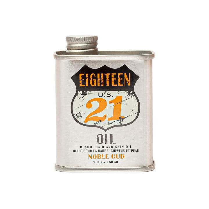 18.21 Man Made Aceite para cabello, piel y barba para hombres, 4 ar...