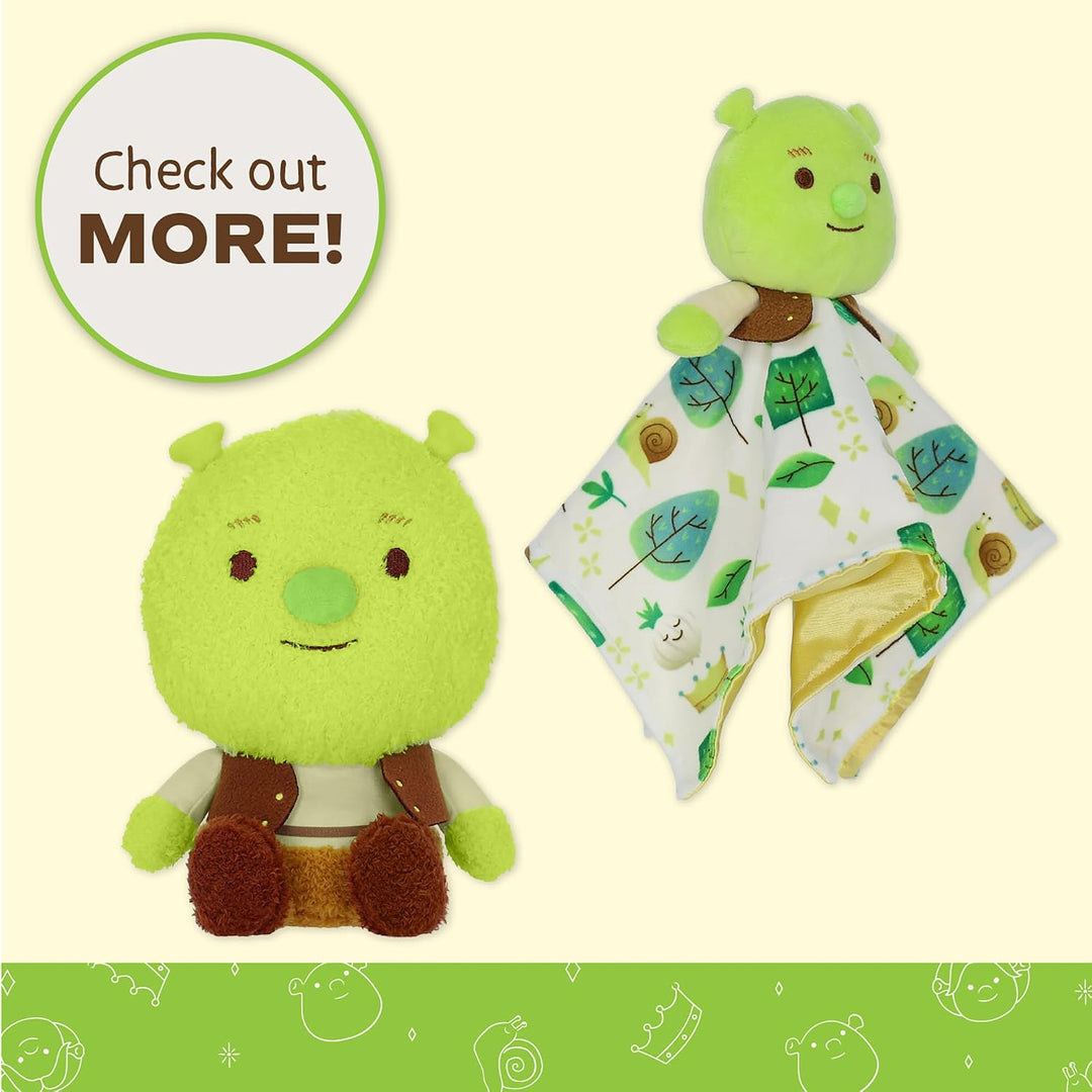 Kids Preferred Shrek Cuteeze - Juego de 4 piezas \u2013 Shrek, Fion...