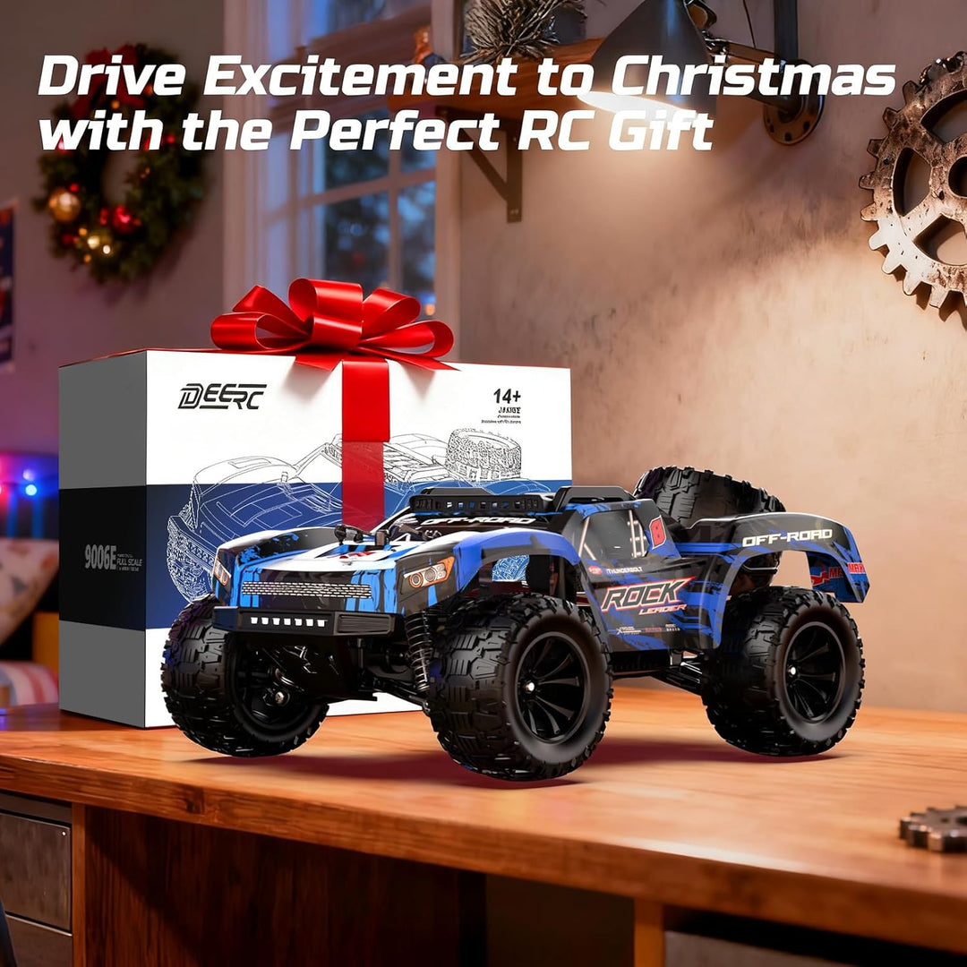 DEERC Autos RC 1\/12 de 45 KPH, Camión RC 4WD de Alta Velocidad de...