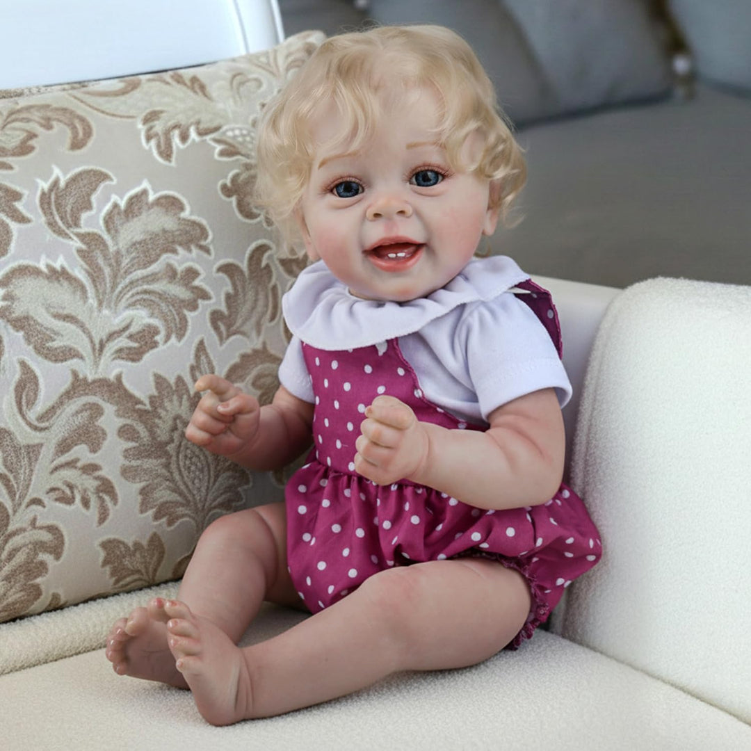 CHAREX Muñeca Reborn de bebé realista niña \u2013 Muñeca de bebé re...