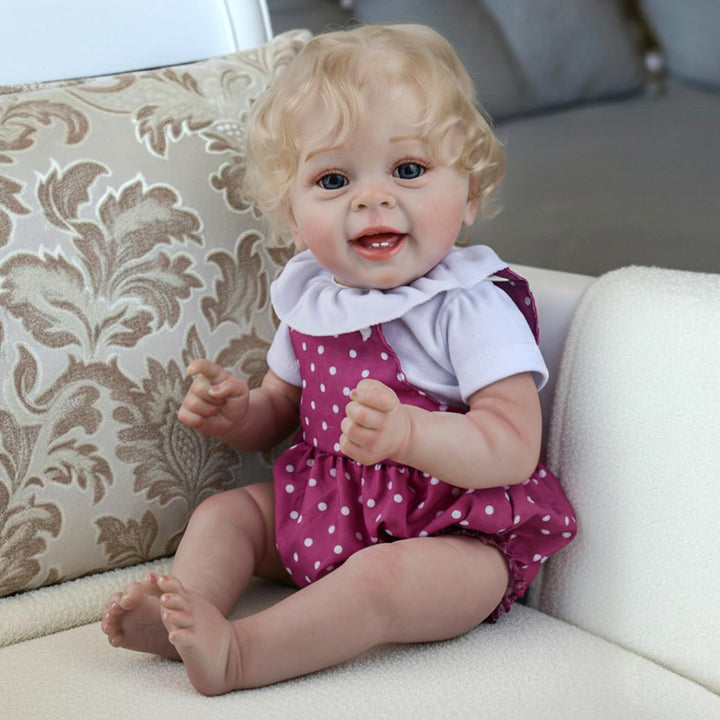 CHAREX Muñeca Reborn de bebé realista niña \u2013 Muñeca de bebé re...
