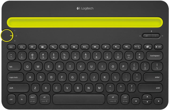 Teclado multidispositivo Bluetooth K480 - Cambia la escritura entre...