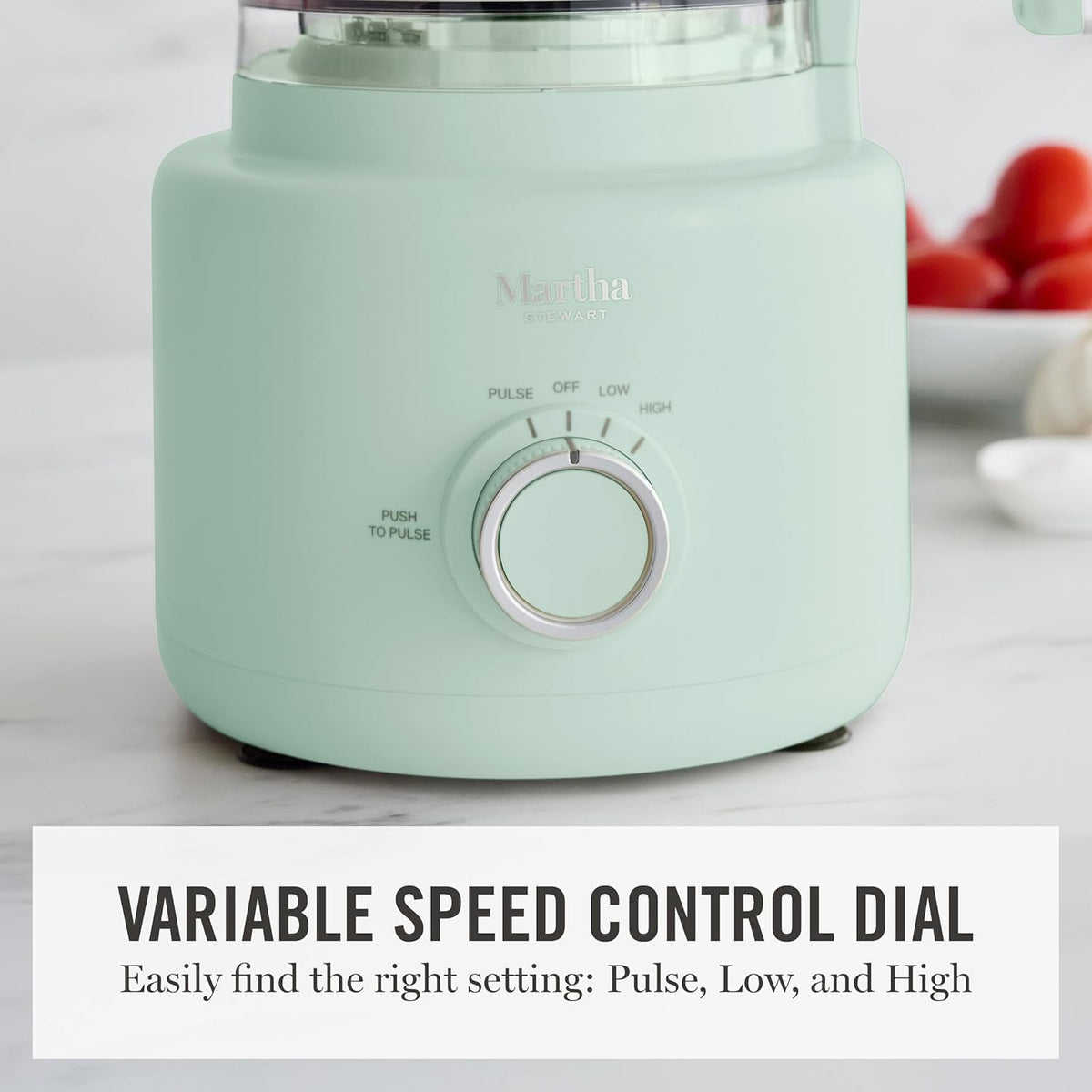 Martha Stewart Procesador de alimentos de 10 tazas y picadora eléctrica