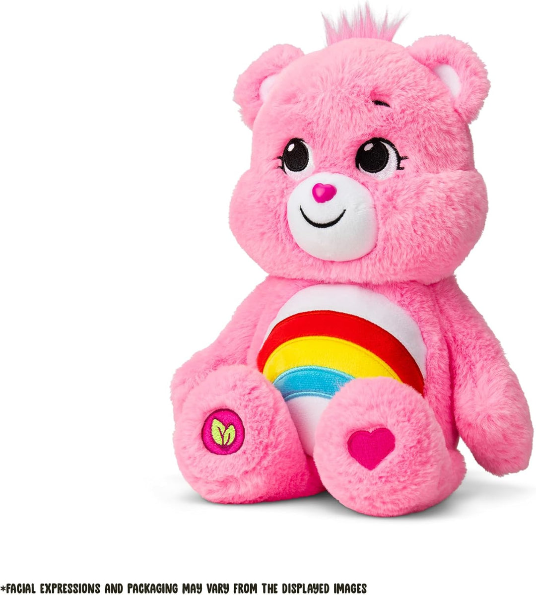 Care Bears Peluche Cheer Bear de 14" - Tamaño Mediano - Peluche...