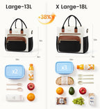 LOVEVOOK Lonchera térmica para mujeres, bolsa grande para adultos para el