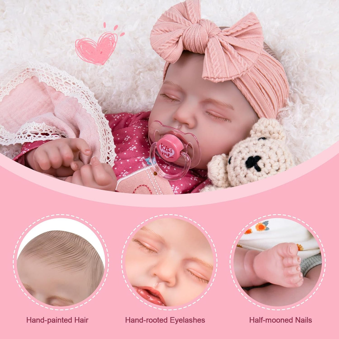 Aori Muñecas Bebé Reborn Niña \u2013 Muñeca de bebé recién nacida r...