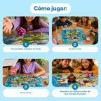 The Fidget Game Pirate Island, juego de mesa de comprensión de lectura para