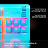 Teclado para juegos SteelSeries Apex 3 TKL Aqua RGB \u2014 Factor d...
