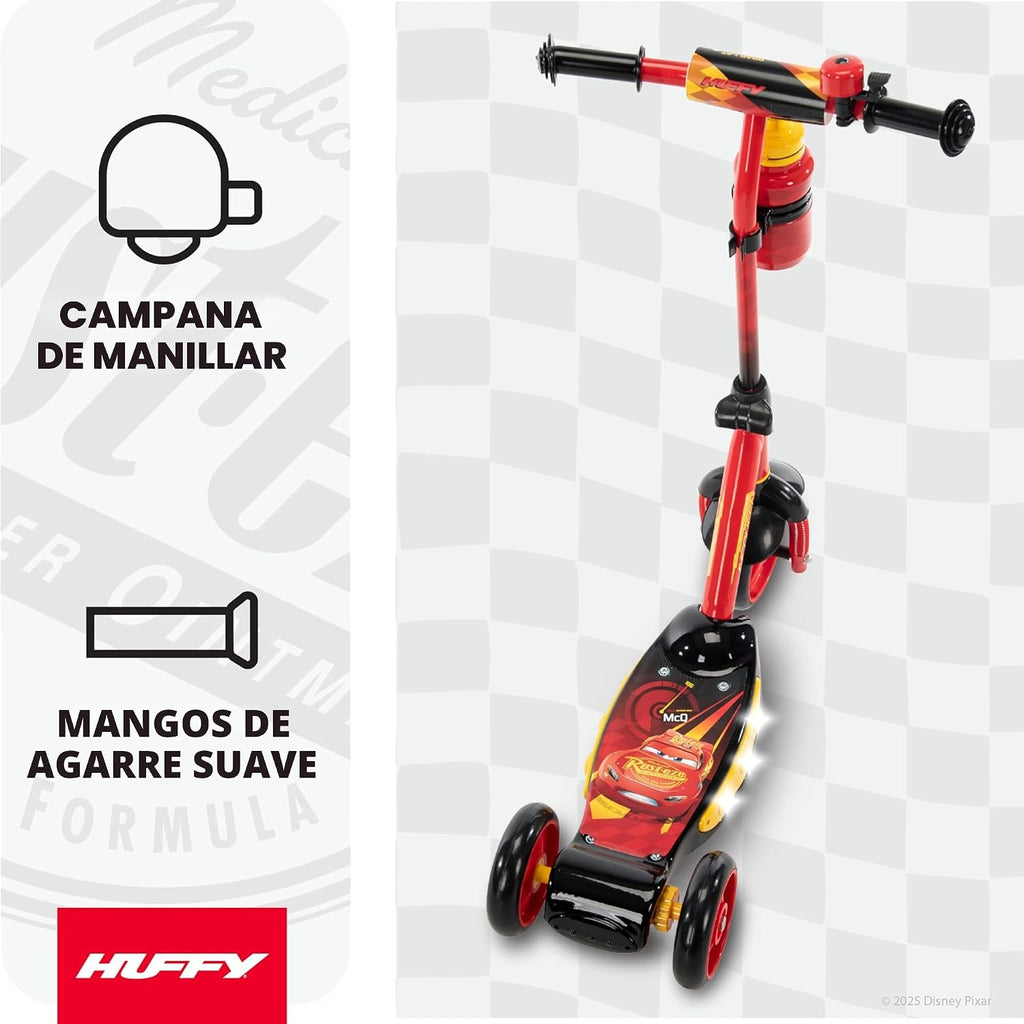 Huffy Scooters de 3 ruedas para niños pequeños, varios colores/gráficos de