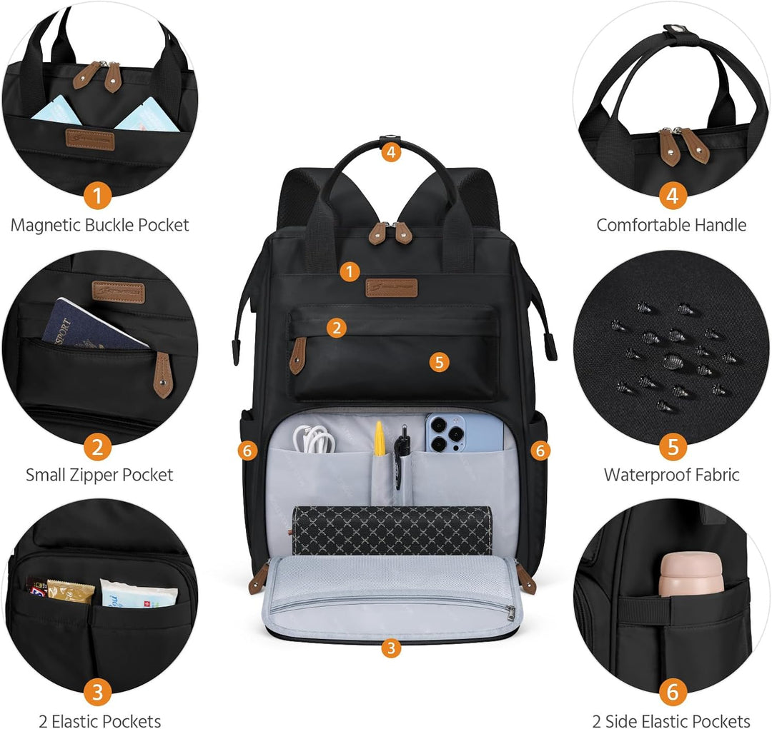 Mochila para laptop Maelstrom, para 15.6-17.3 pulgadas, mochila de...