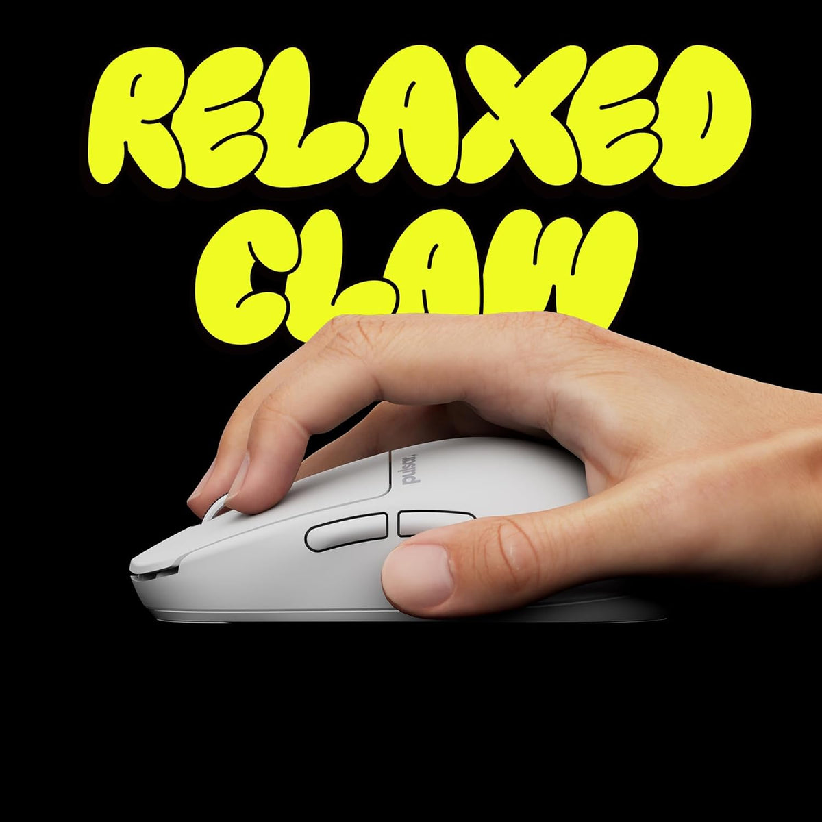Pulsar Gaming Gears - Mouse inalámbrico para juegos Crazylight X2H, ultraligero, 1.30 onzas, interruptor óptico, 32 000 DPI, 750 IPS, sensor XS-1, compatible con 8 K (blanco Uyuni)