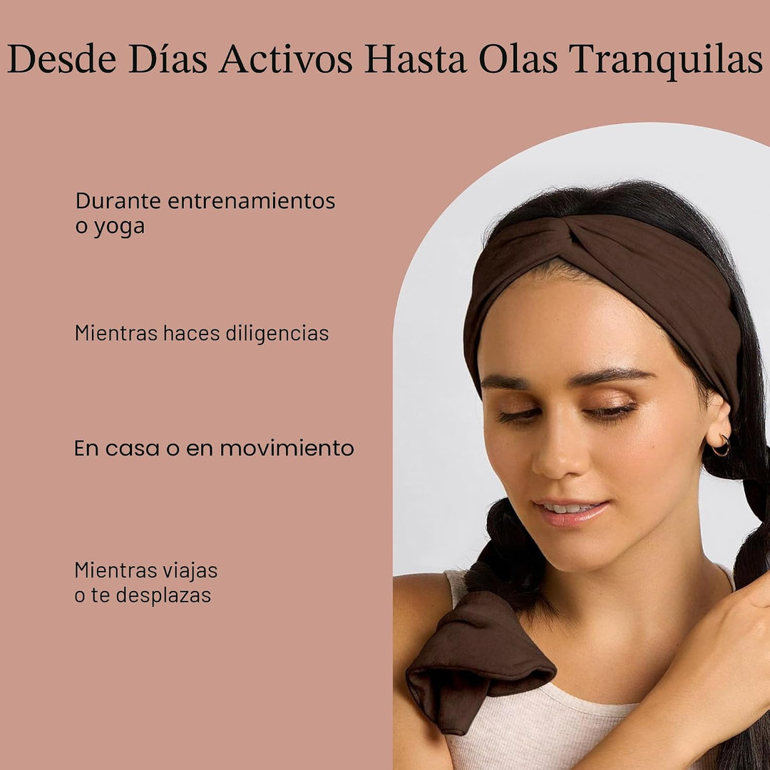 Kitsch Set & Flow Active - Diadema rizadora sin calor para mujer, c...
