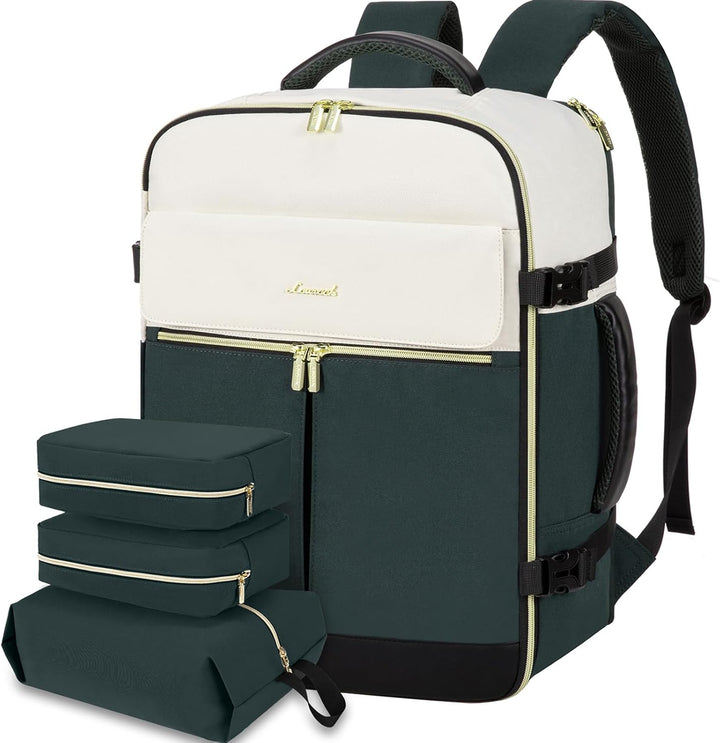 LOVEVOOK: mochila de transporte de 40L, mochila de viaje para mujer...