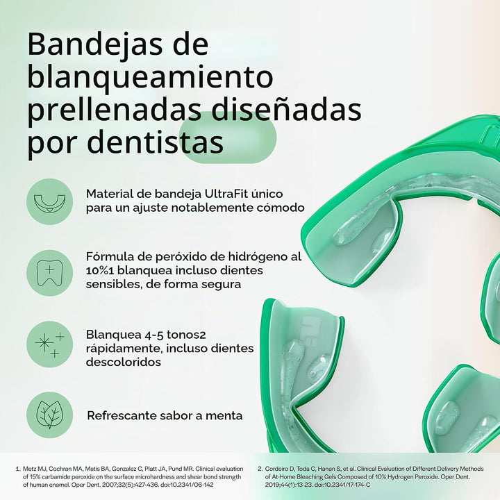 Opalescent Go 10% - Kit de bandejas blanqueadoras dentales precarga...