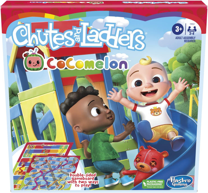 Hasbro Gaming Chutes and Ladders CoComelon Juego de mesa