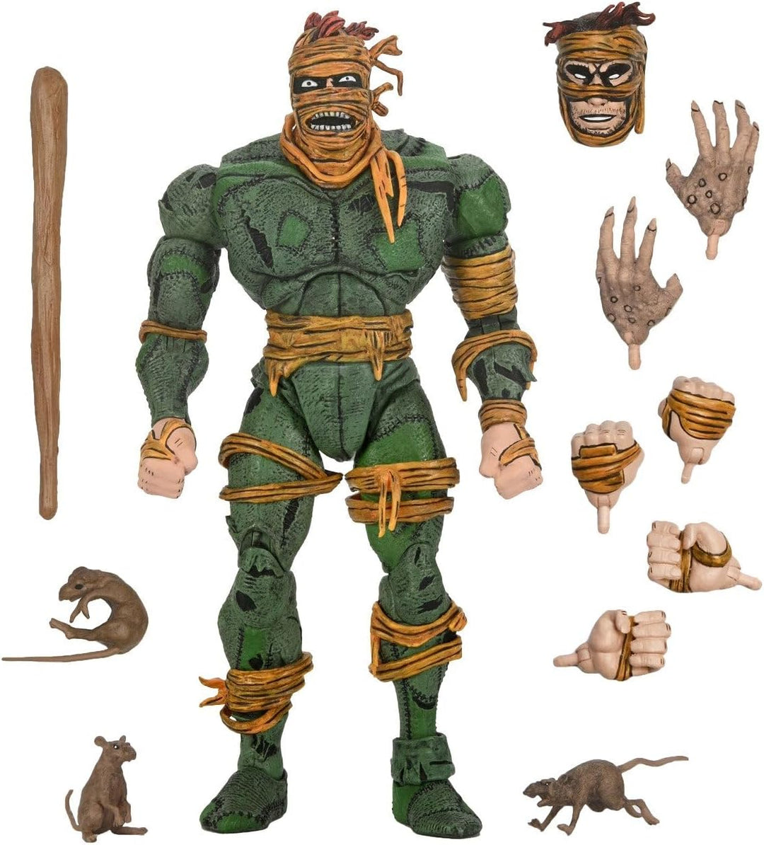 NECA The Rat King - Figura de acción a escala de 7 pulgadas - Teena...