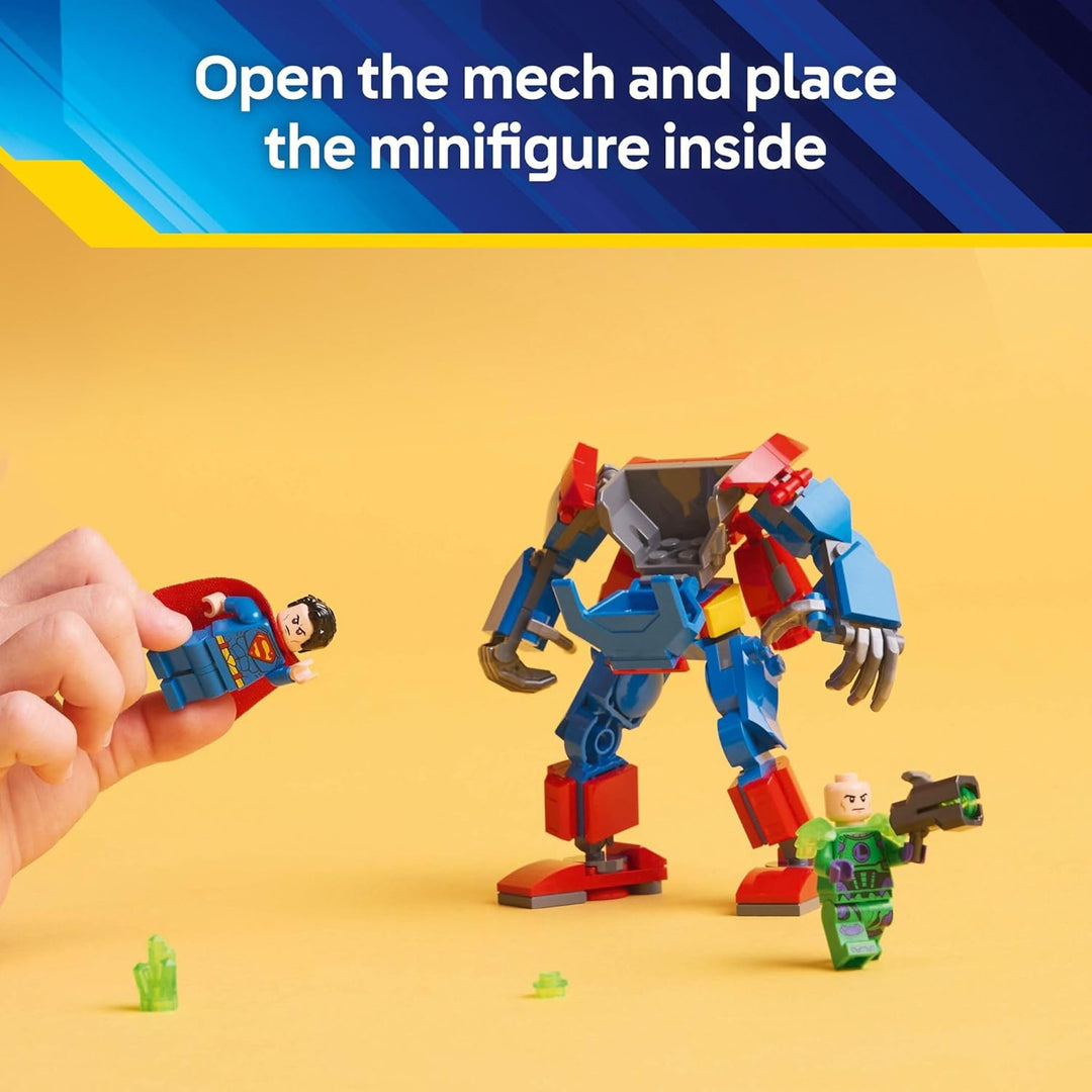 LEGO DC Superman Mech vs Lex Luthor - Juguete de Superman