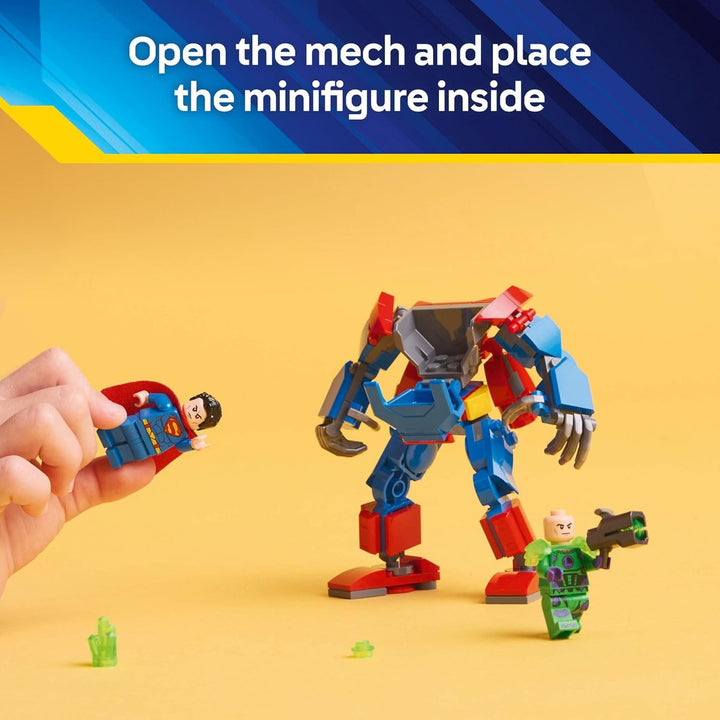 LEGO DC Superman Mech vs Lex Luthor - Juguete de Superman