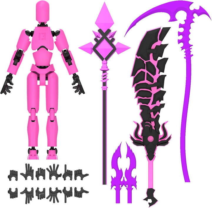 Juego de 13 figuras de acción luminosas Titan ya ensambladas, figur...