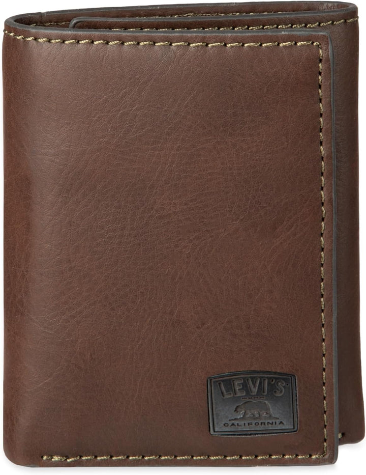 Levi's Billetera triple RFID para hombre, elegante y delgada, i...