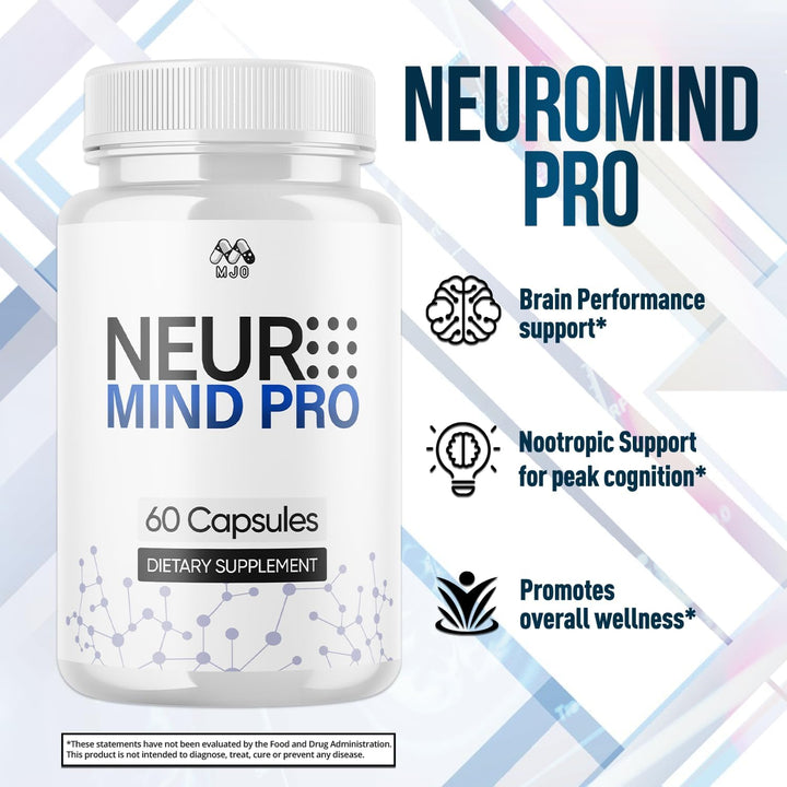 Neuro Mind Pro Capsules, pastillas oficiales de NeuroMind Pro para...