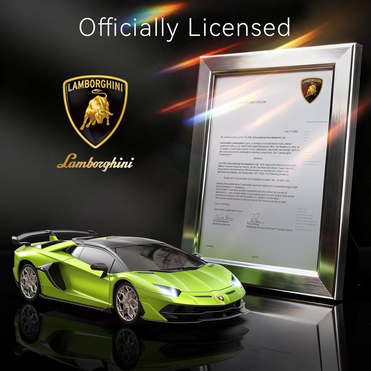 AEROQUEST Lamborghini - Auto de control remoto Lamborghini