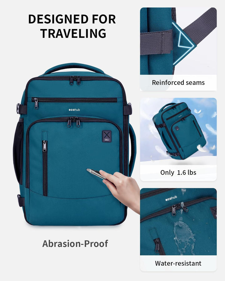 ECOHUB Mochila de viaje Mochila de equipaje de mano, Mochilas de viaje