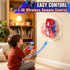 Coche de escalada de pared de araña, juguetes de control remoto para