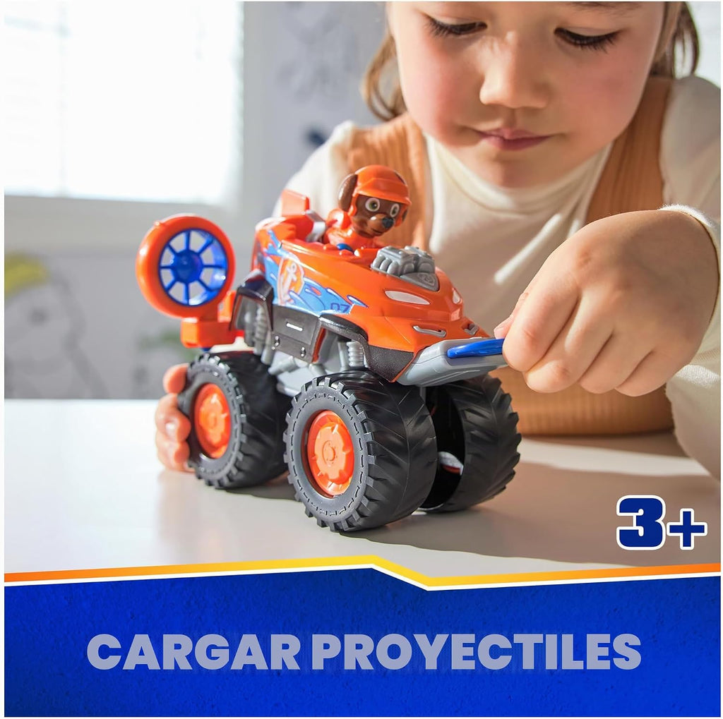 Paw Patrol Rescue Wheels Vehículo de Hovercraft de Zuma con Lanzador de Proyectiles