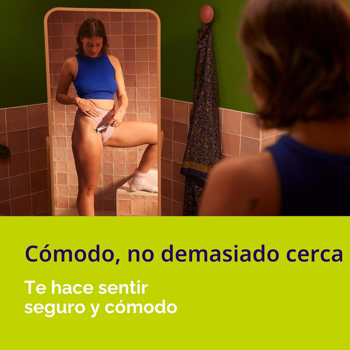 Philips Norelco OneBlade Intimate, diseñada para el aseo púbico, re...