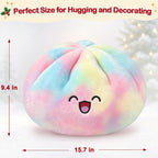 Almohada gigante de felpa de bola de masa hervida de 15.7 pulgadas
