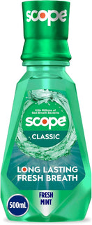 Crest Scope Classic Enjuague bucal, fórmula original, 16.9 fl oz, 4...