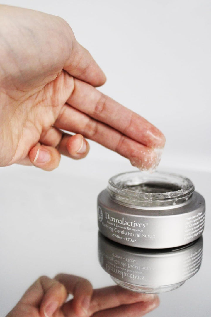 Dermalactives Exfoliante facial suave purificante