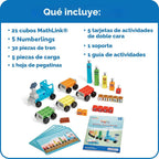 hand2mind Numberblocks Express Train MathLink Cubes Conjunto