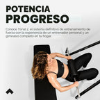 Tonal Sistema inteligente de gimnasio en casa 2: entrenamiento de fuerza alimentado por IA y máquina de cable inteligente con diseño montado en la pared, resistencia adaptativa de 250 libras