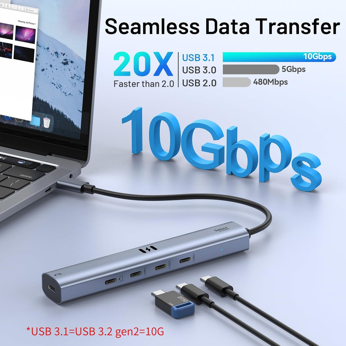 Selore&S-Global, UC4308, hub USB