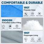 Sacos de Dormir para Adultos, Ultraligeros y Lavables a máquina, a Prueba de Agua para Senderismo, Camping y Mochila, para Clima Cálido y Frío, Esenciales de Camping para Viajar
