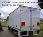 AHD 1080P Sistema de cámara de visión trasera inversa de 7 pulgadas, cámara