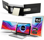 KEFEYA Extensor de pantalla para laptop, monitor portátil de 15.6 p...