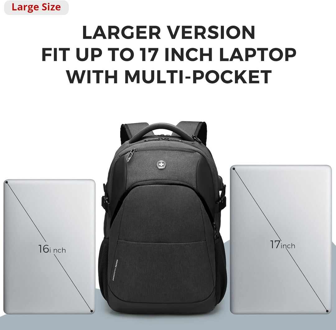 Mochila de viaje Swissdigital Design de 16 pulgadas para laptop, Mo...