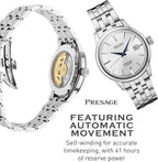 Reloj automático SEIKO para hombre - Presage Cocktail Time - Esfera con patrón